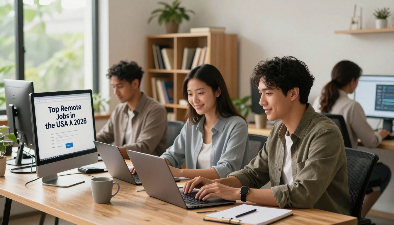 Top Remote Jobs in the USA (2026) High Paying Work From Home Careers.